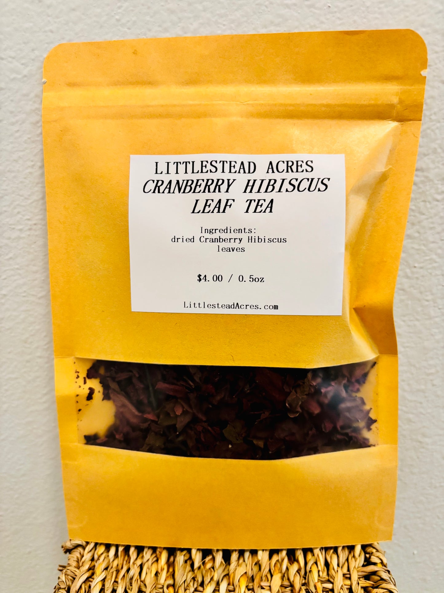 Cranberry Hibiscus Leaf Tea πΊπ΅