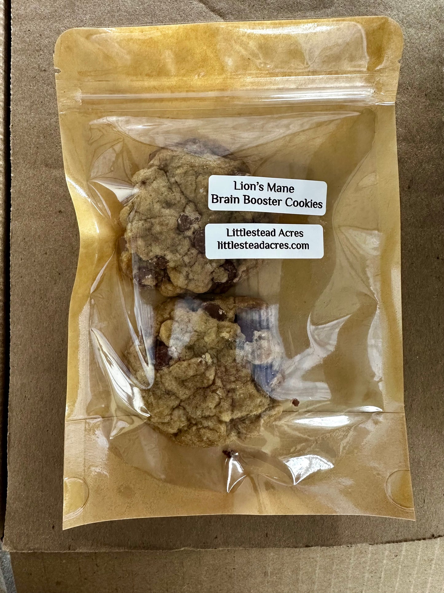 Lion’s Mane Chocolate Chip Cookies