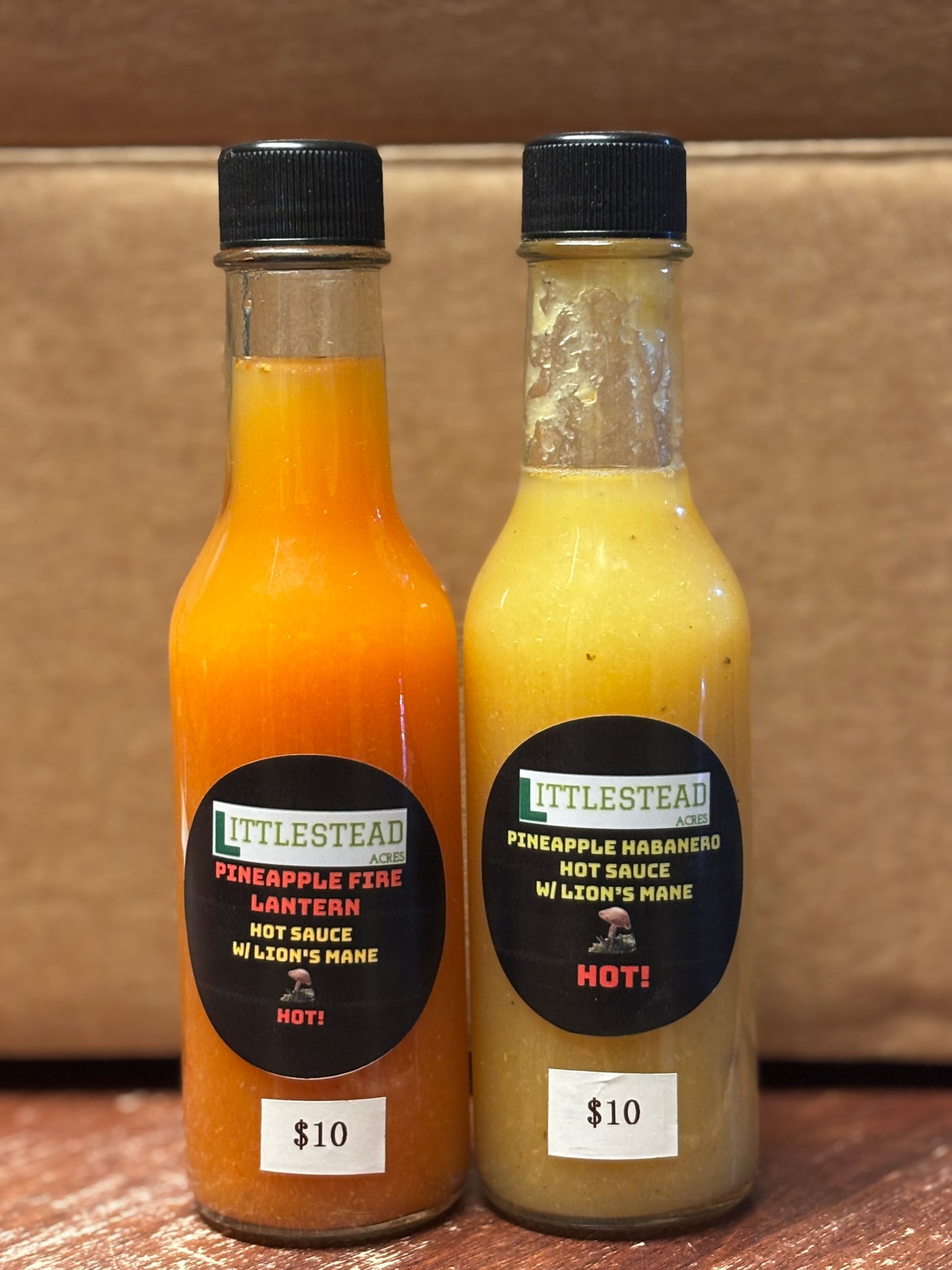 🍍 Littlestead Acres Pineapple Habanero Hot Sauce with Lion’s Mane 🔥