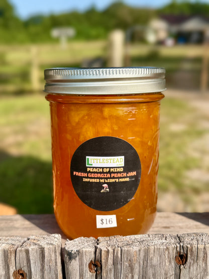 Peach Of Mind Fresh Georgia Peach Jam