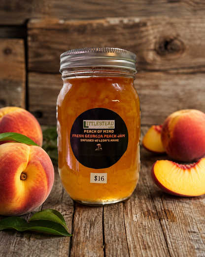 Peach Of Mind Fresh Georgia Peach Jam