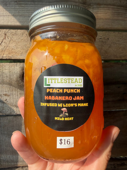 Littlestead Acres Peach Punch Habanero Jam 🍑