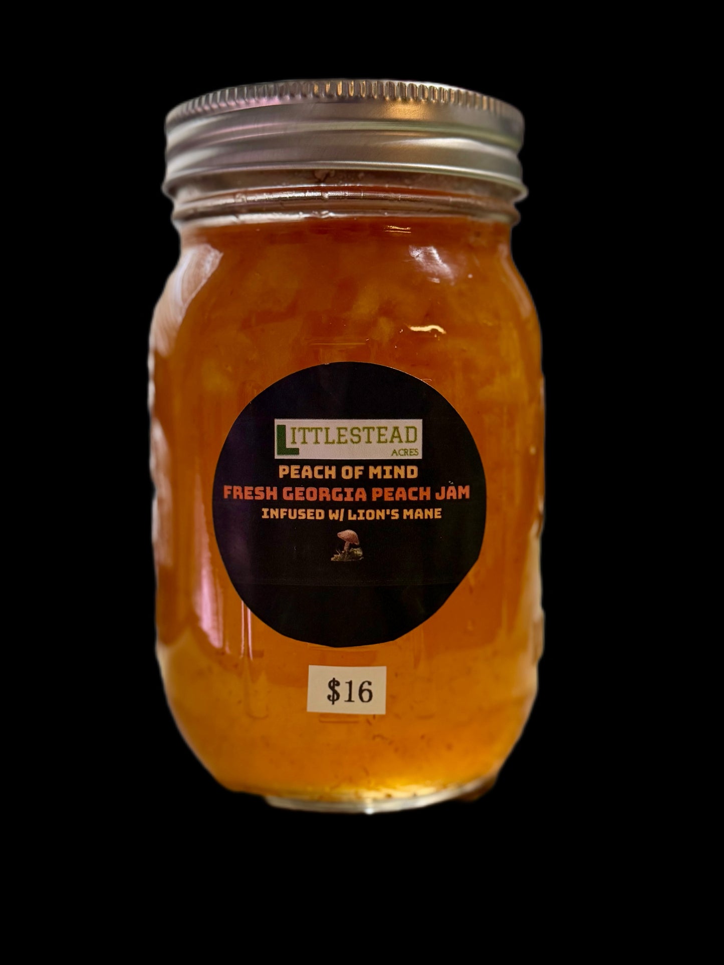 Peach Of Mind Fresh Georgia Peach Jam
