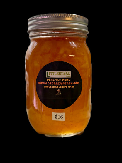 Peach Of Mind Fresh Georgia Peach Jam