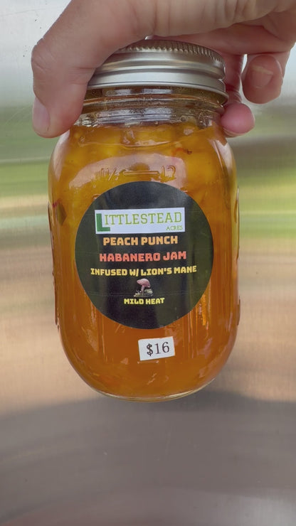 Littlestead Acres Peach Punch Habanero Jam 🍑