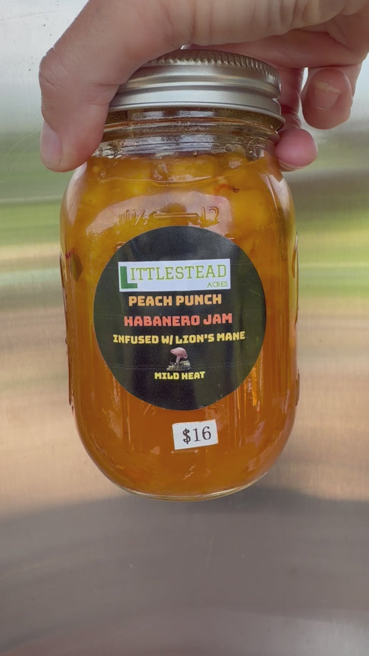 Littlestead Acres Peach Punch Habanero Jam 🍑